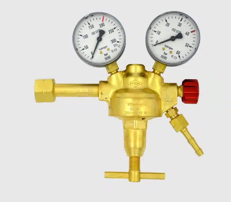 Reduktor w212-9420 PERUN Reduktor butlowy jednostopniowy do wodoru w212-9420 PERUN