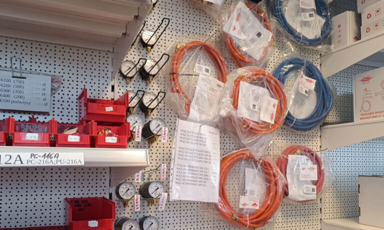 Węże spawalnicze i inne akcesoria